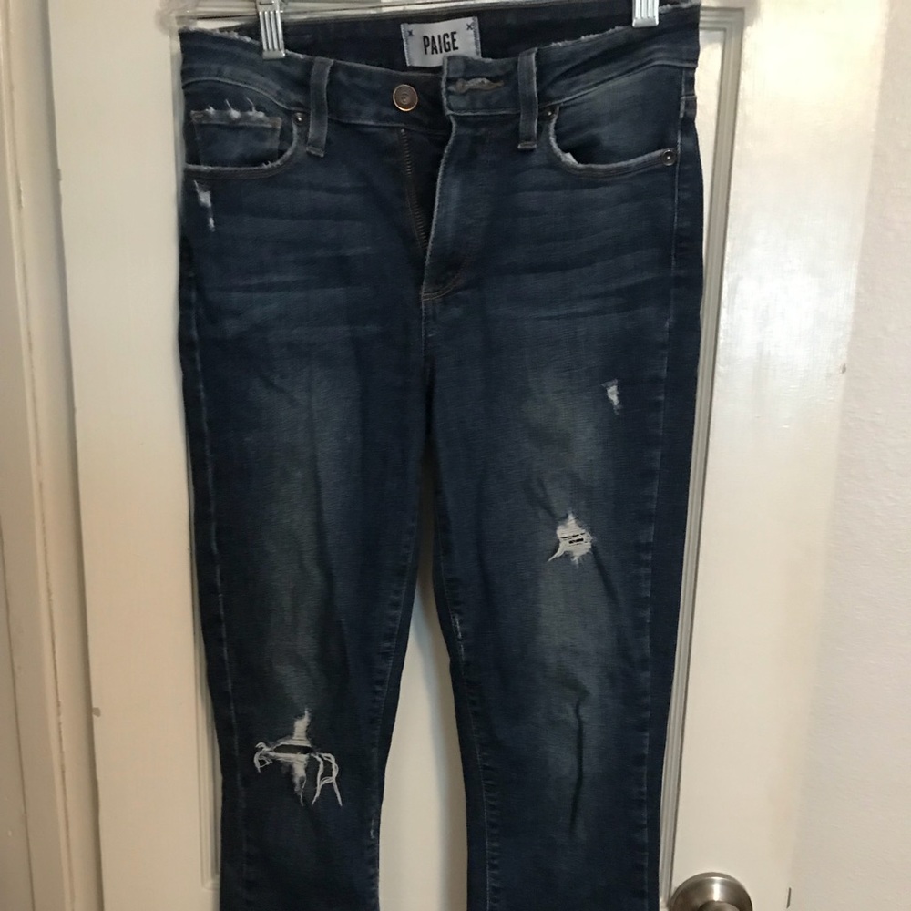 Paige Hoxton Crop Jeans